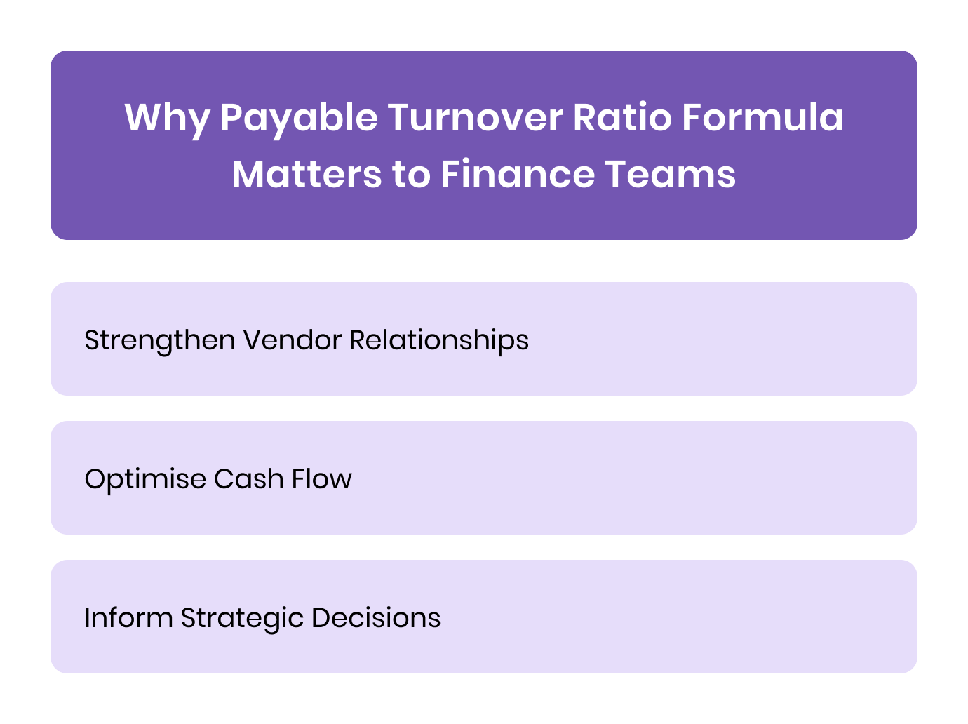 Why Payable Turnover Ratio Formula Matters to Finance Teams