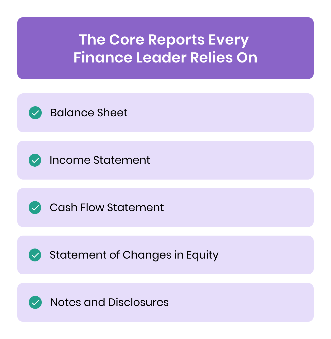 The Core Reports Every Finance Leader Relies On