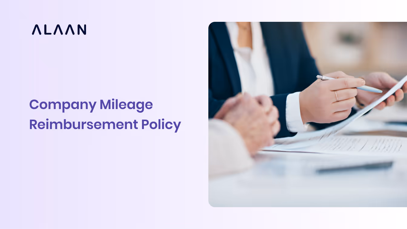 Company Mileage Reimbursement Policy in the UAE (2025)