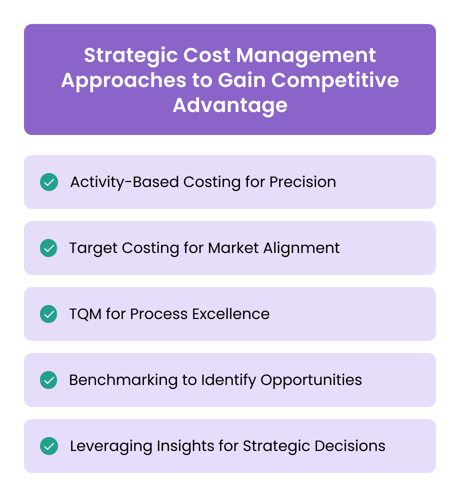 Top 5 Strategic Cost Management Approaches to Gain Advantage