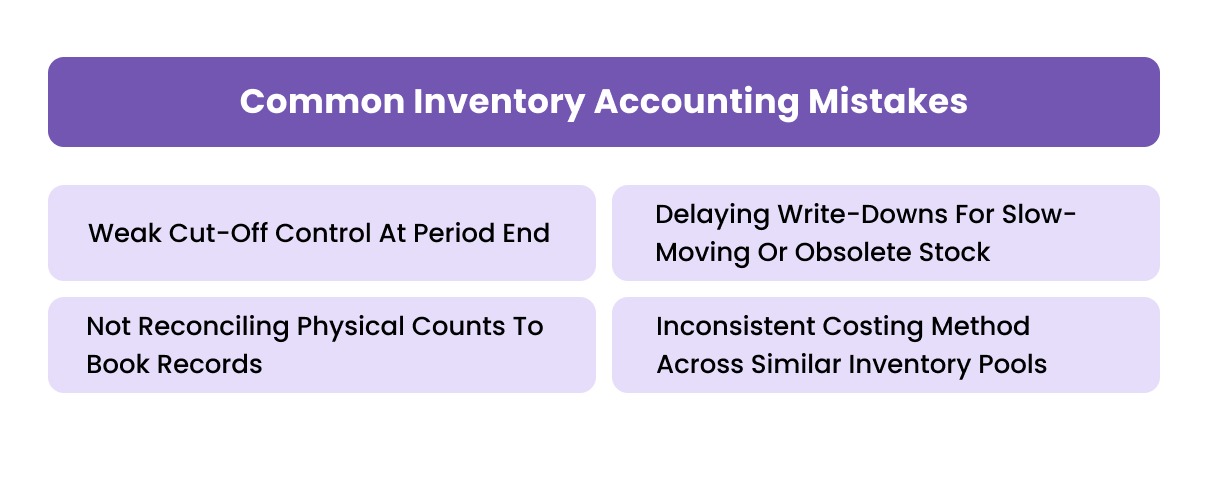 Common Inventory Accounting Mistakes