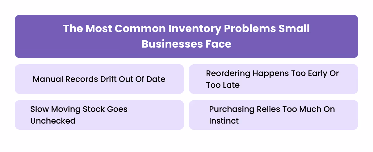 The Most Common Inventory Problems Small Businesses Face