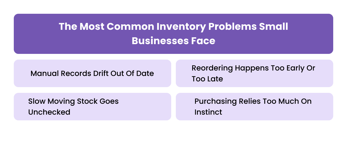 The Most Common Inventory Problems Small Businesses Face