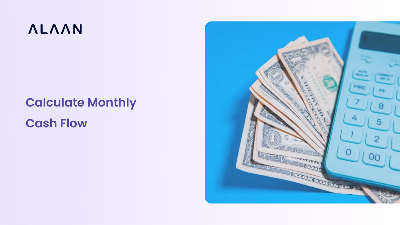 How To Calculate Monthly Cash Flow For UAE Businesses In 2026