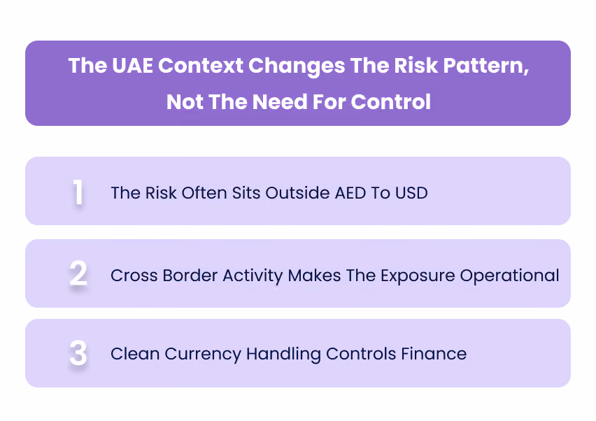 The UAE Context Changes The Risk Pattern, Not The Need For Control