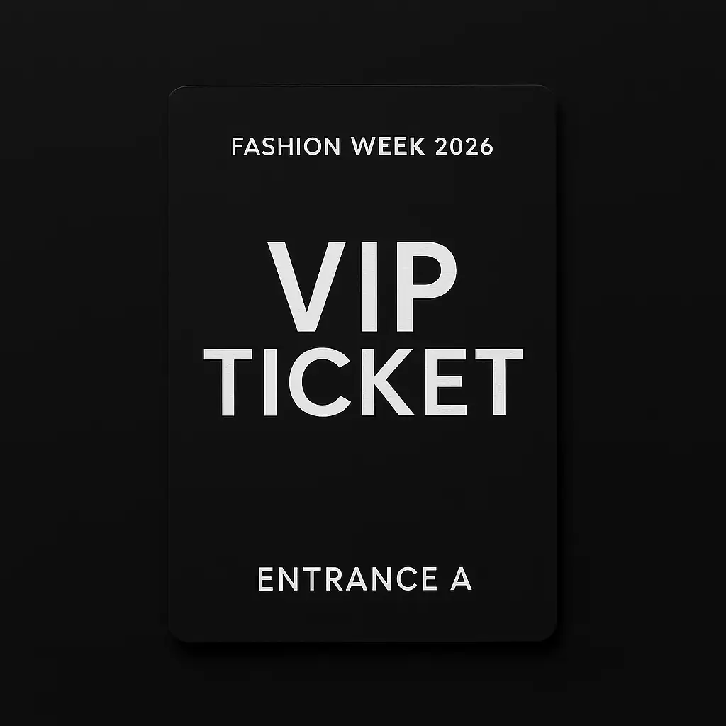 FASHION WEEK 2026 PARIS