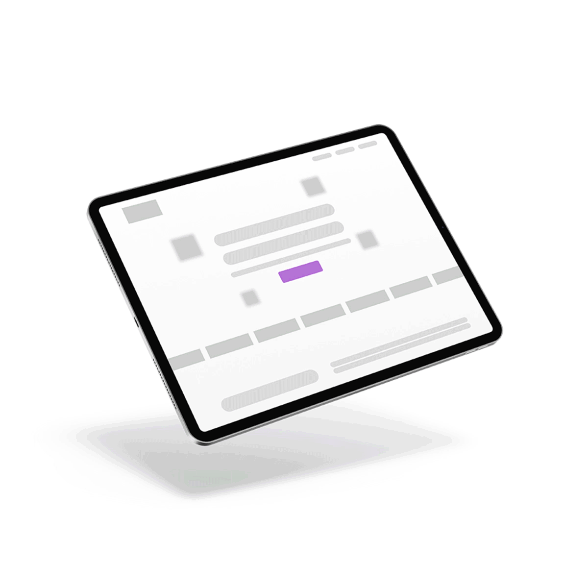 Visualisierung einer Heat-Map zum aufzeigen des Blickfokus auf einer Website