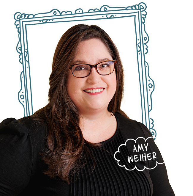 portrait of author Amy Weiher