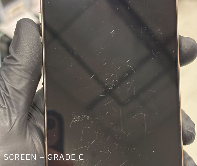 Screen condition example — Grade C