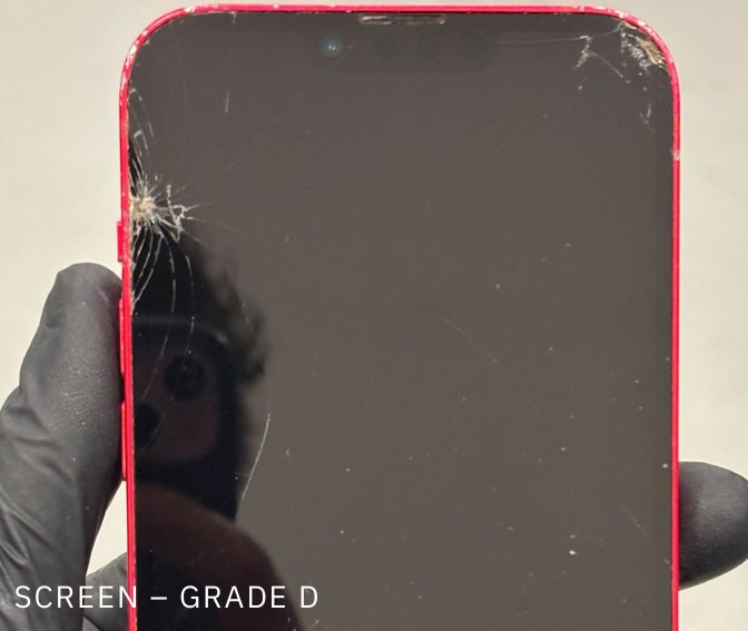 Screen condition example — Grade D