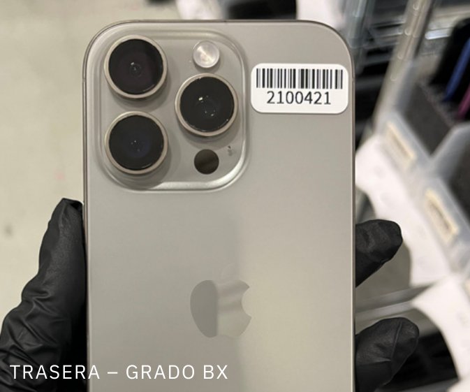 Back condition example — Grade BX