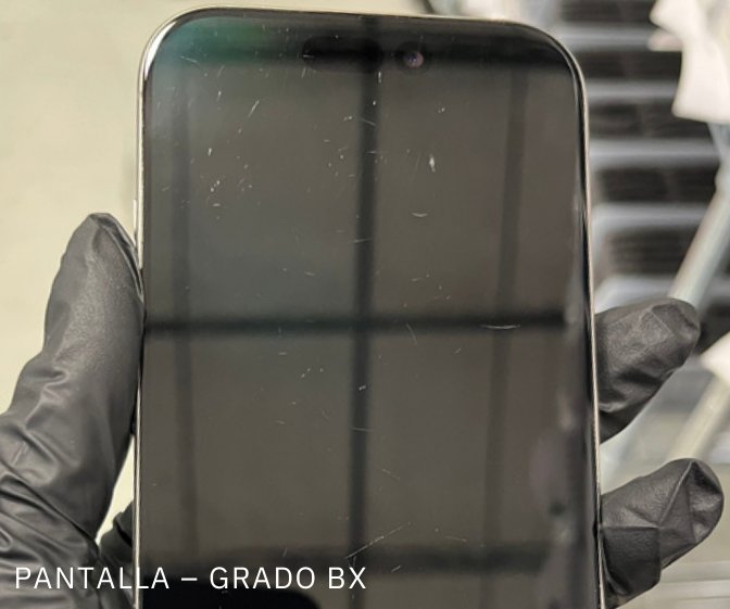 Screen condition example — Grade BX
