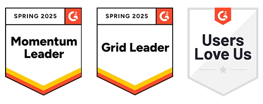 G2 spring 2025 badges