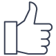 thumbs up icon