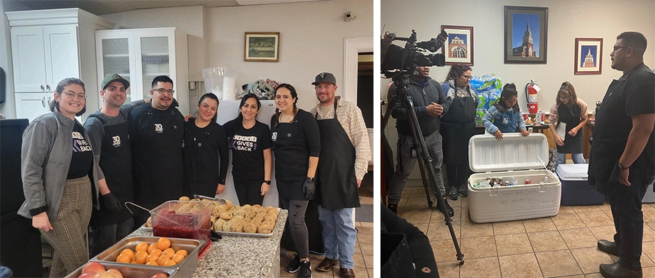 Fooda's Denver team volunteering