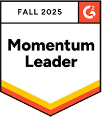 G2 Fall 2025 Badge: Momentum Leader