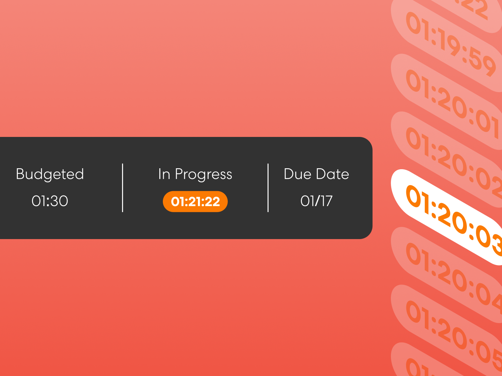 automatic time tracking tool in Levvy