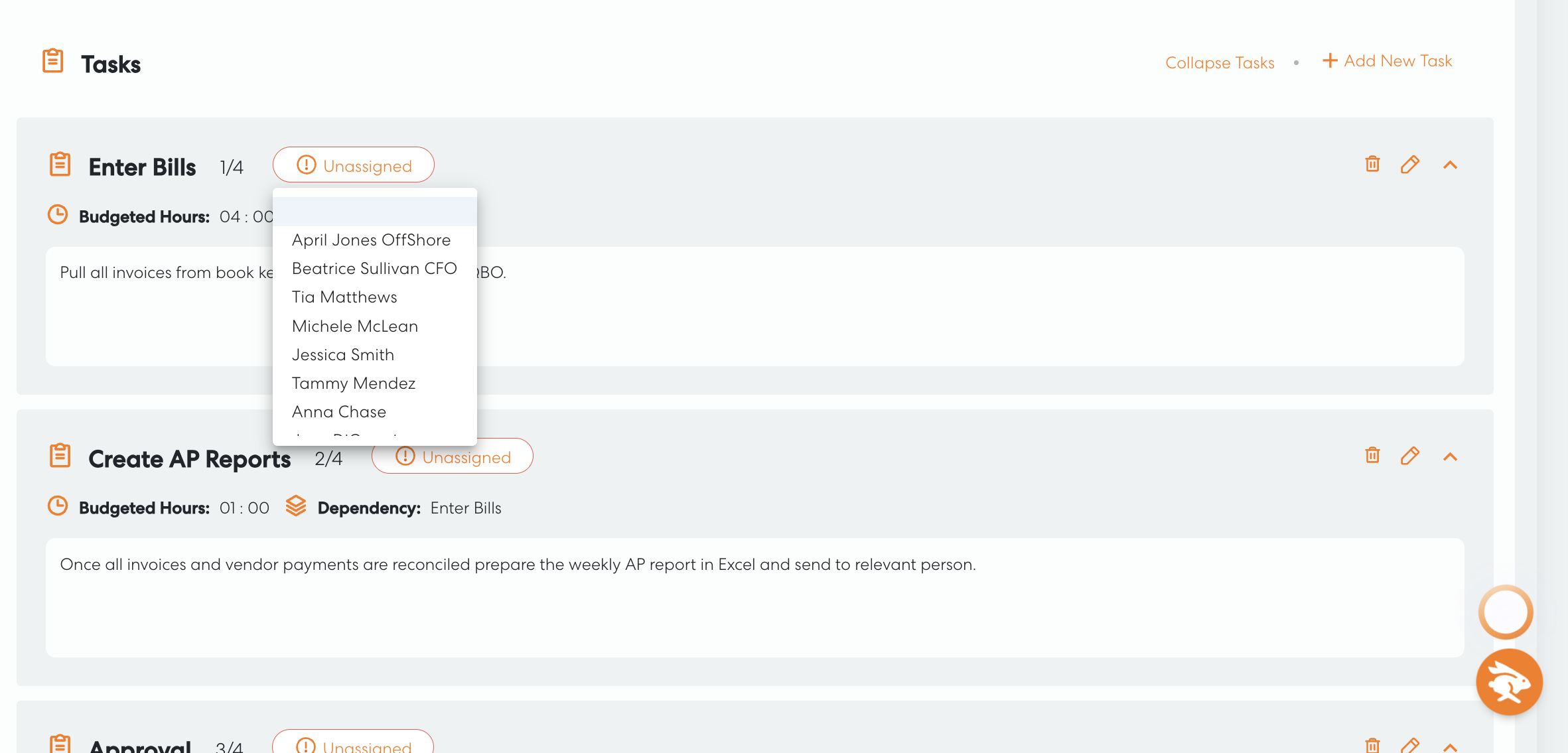 client profile in levvy