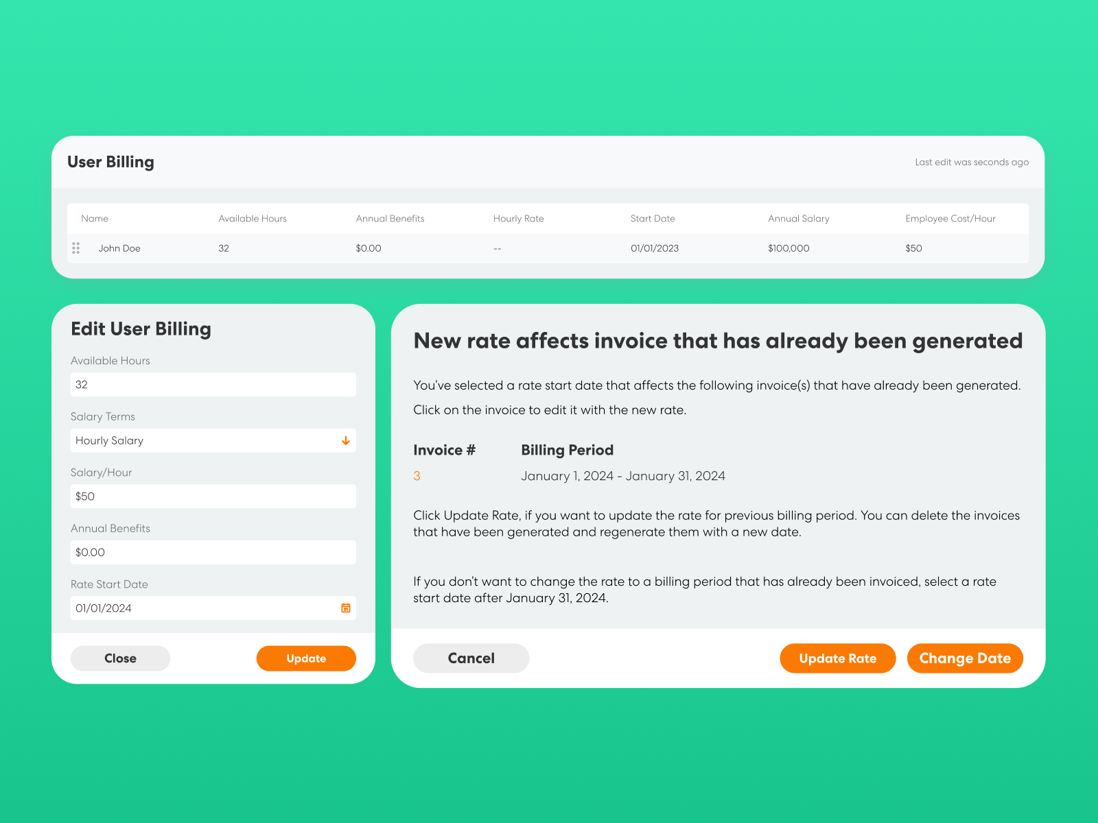 Retainer & Hourly Billing