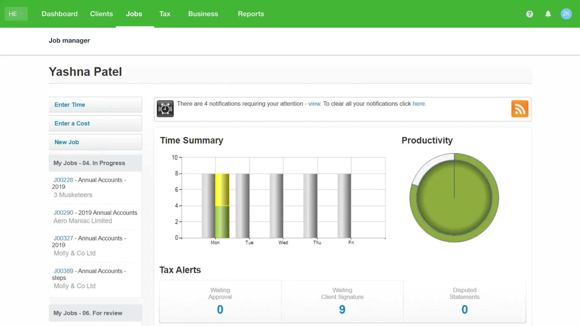 xero practice manager
