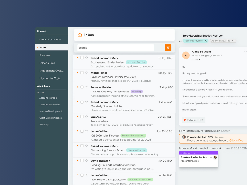 Client work shouldn't live in someone's inbox. Now it doesn't have to.