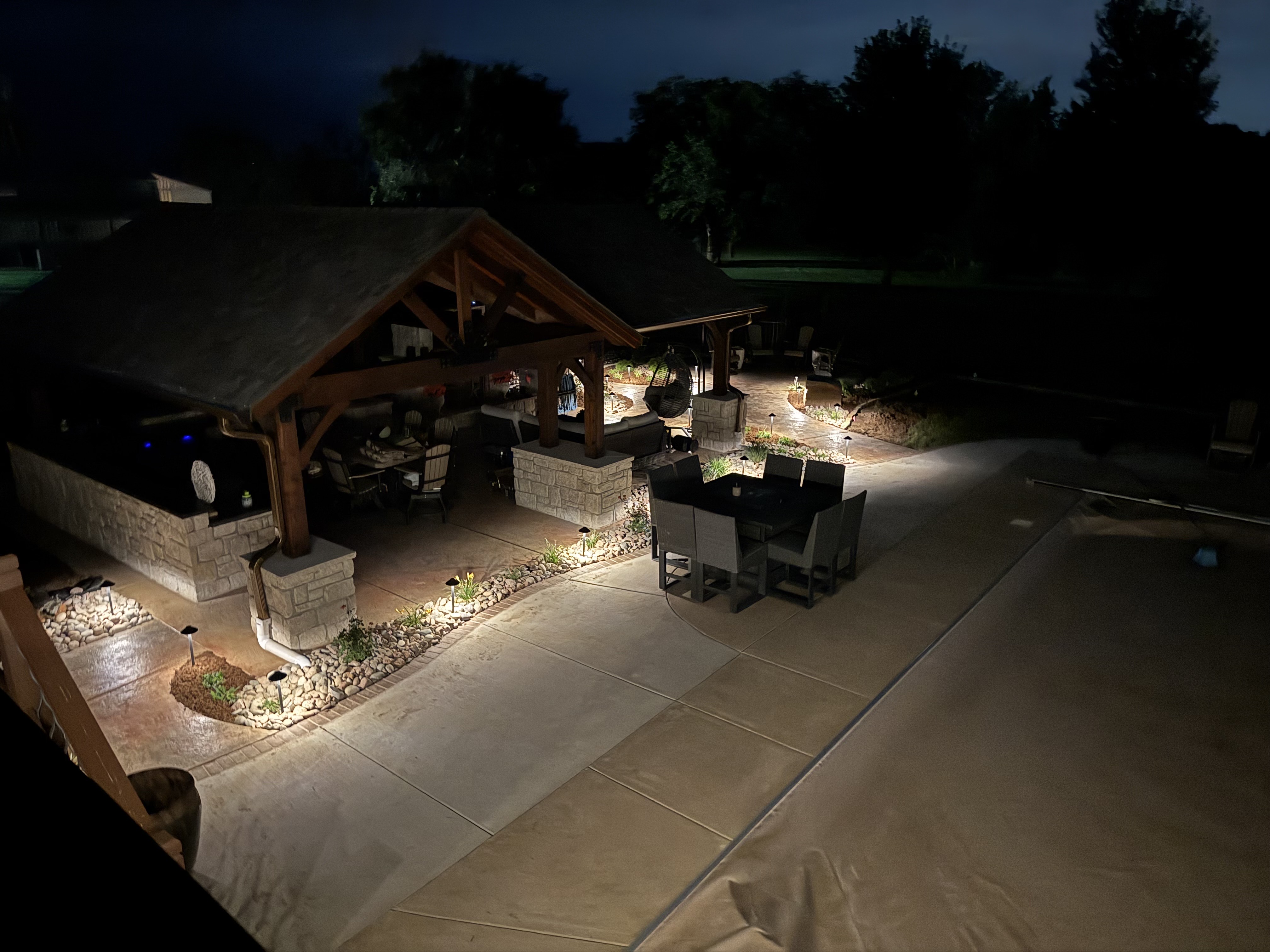 image of a beautifully landscaped garden