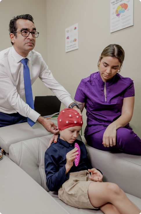 Expertos de Developing Brains en una sesión de Neurofeedback