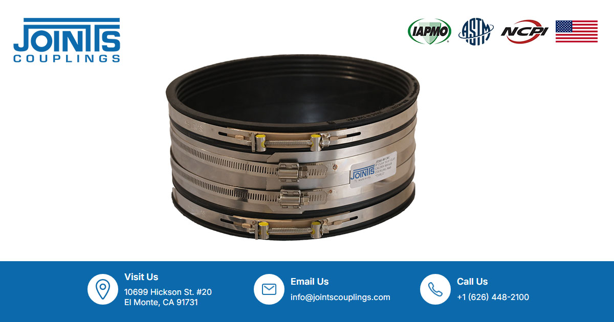 Type Z Shielded Couplings | Municipal-Grade Pipe Repair