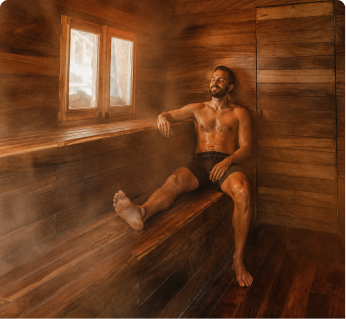 Sauna y cold plunge en NAWi