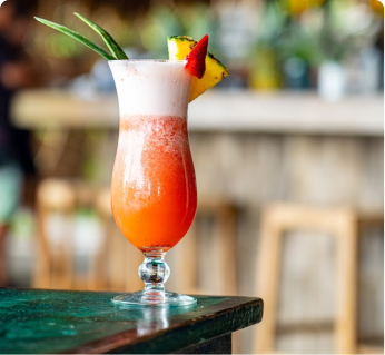 Pineapple Daiquiri en el bar de NAWi