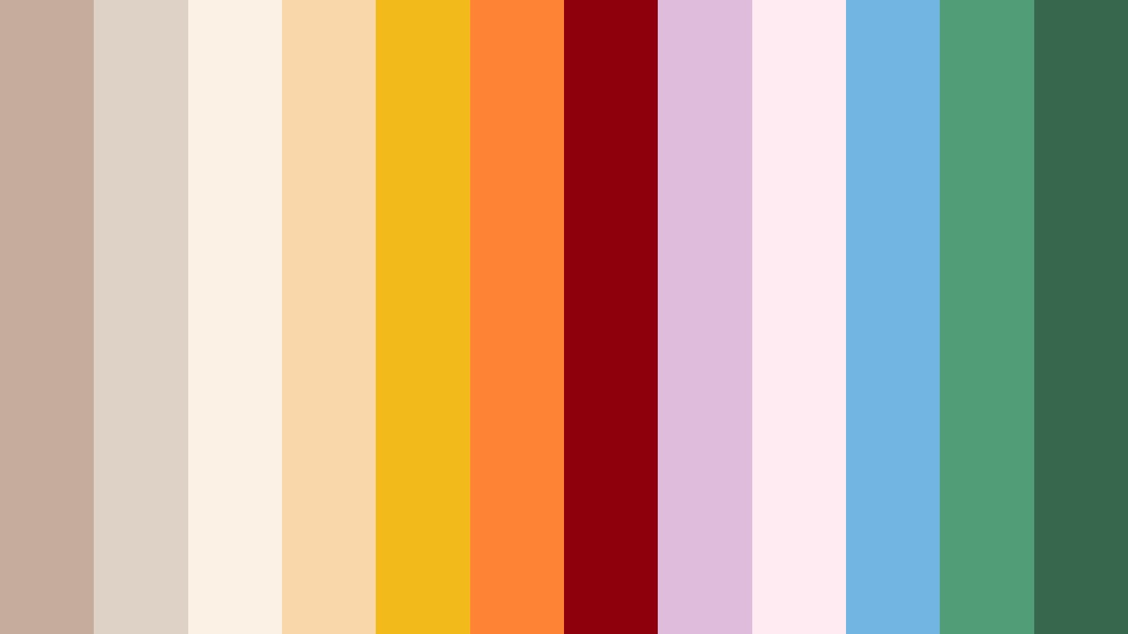 FLORA Farbpalette