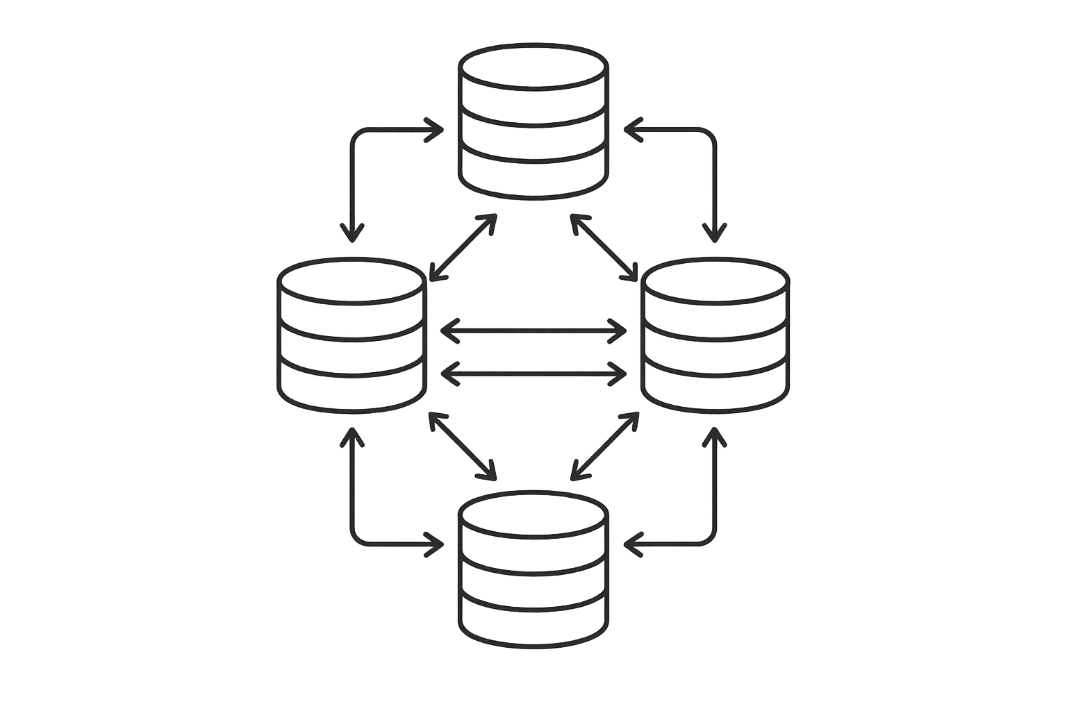 Data consistency management in distributed systems