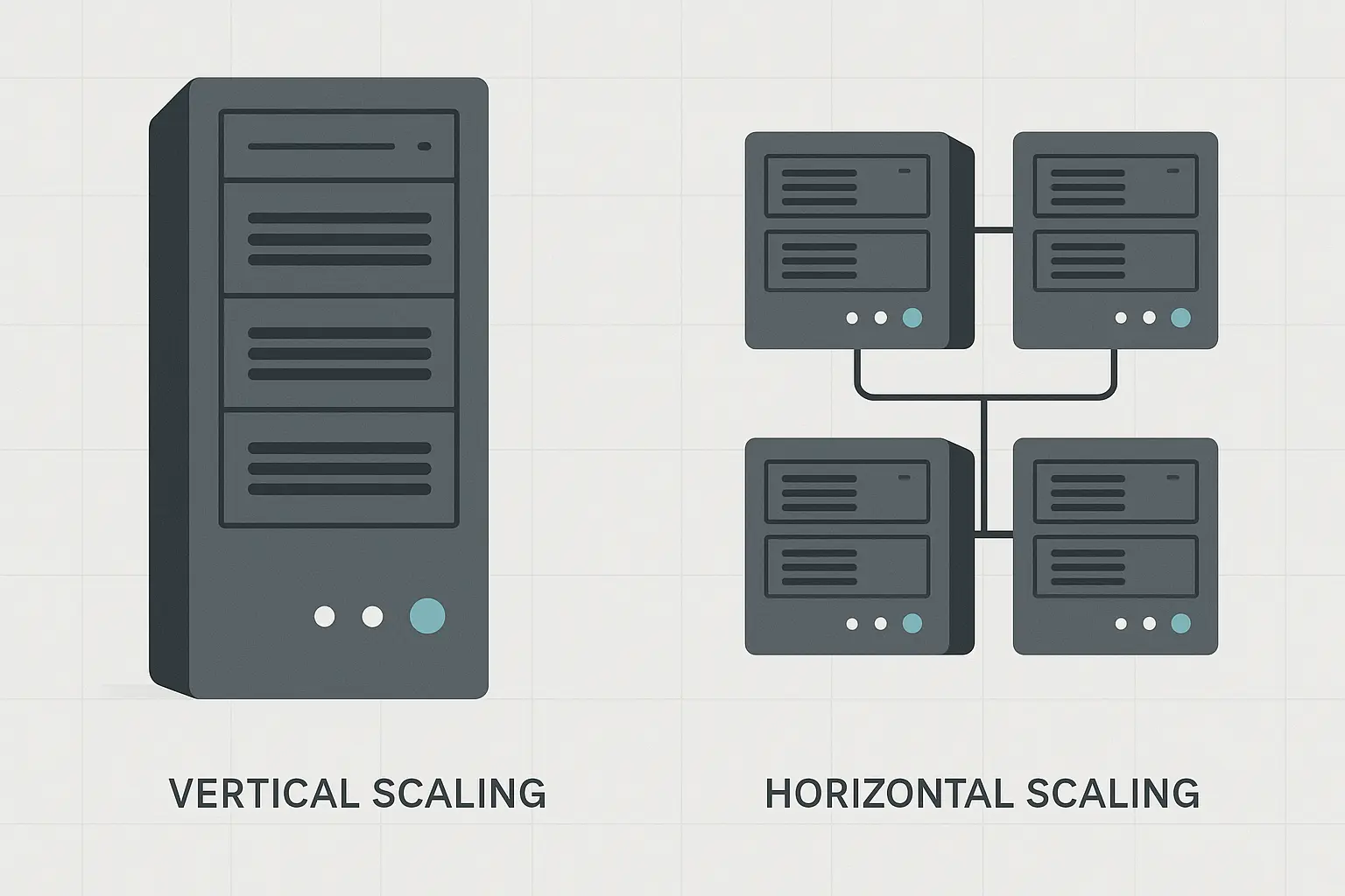 Scaling up vs scaling out infrastructure comparison