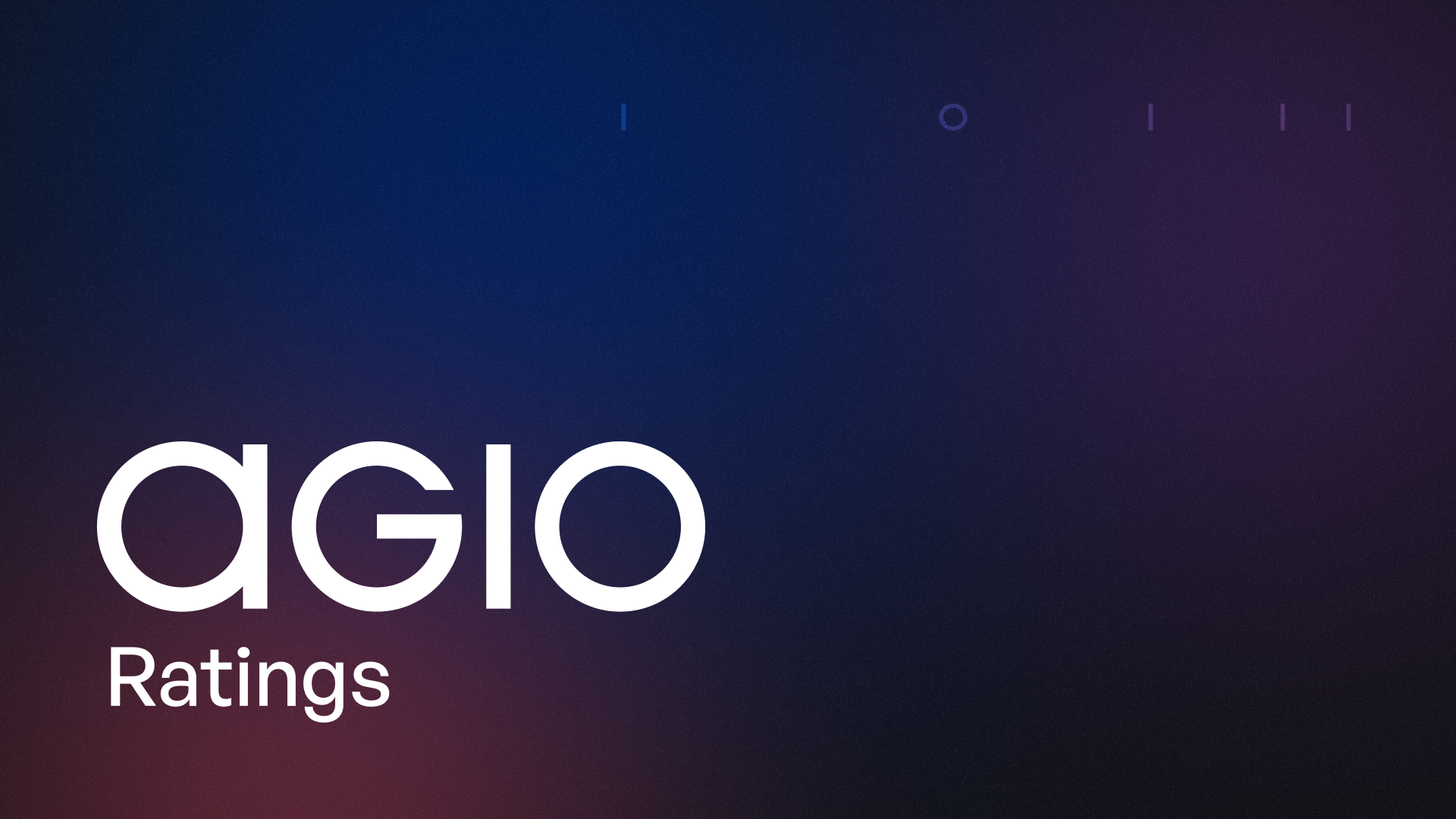 Agio Ratings | Manage financial risks in digital assets