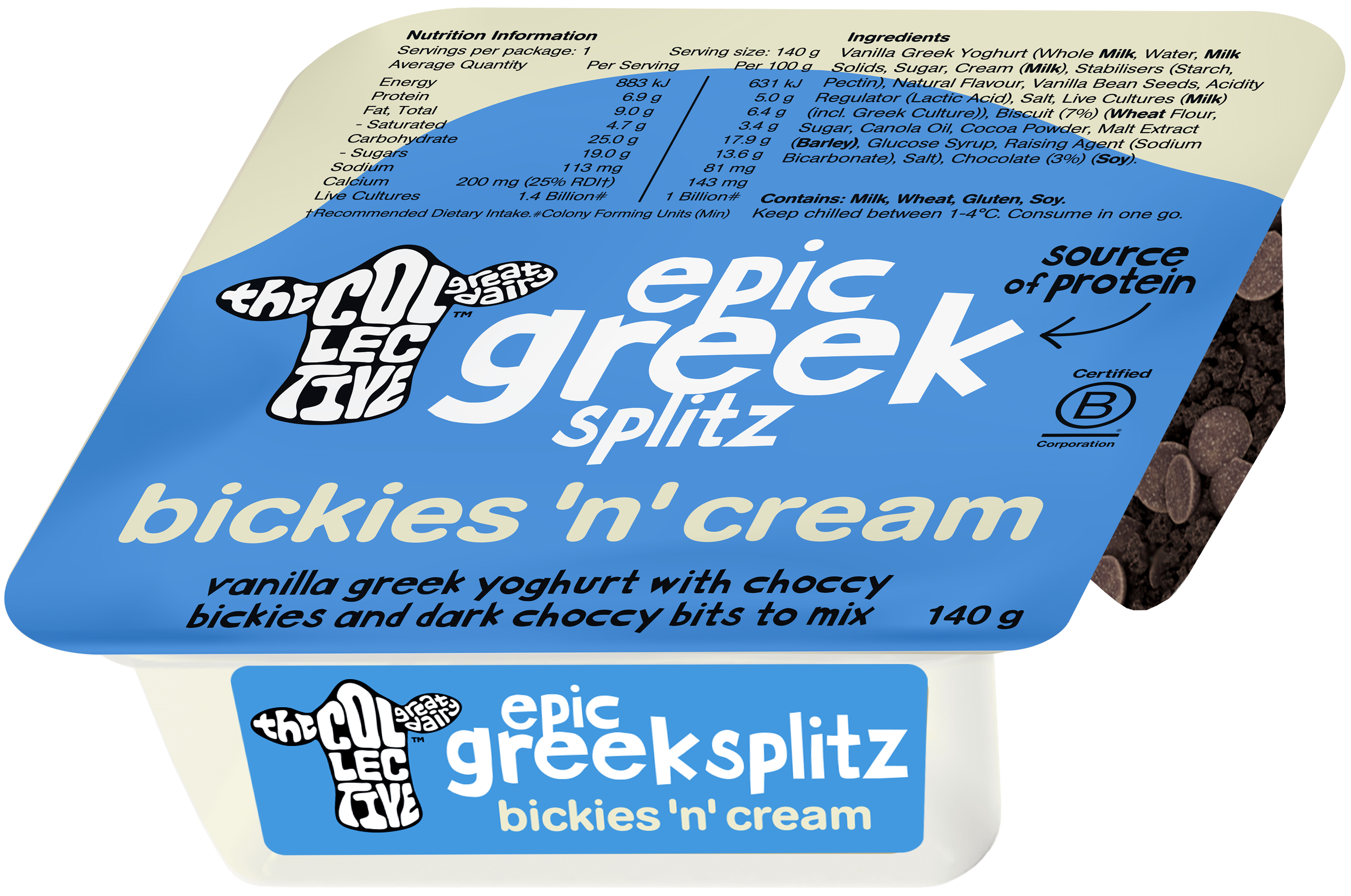 splitz bickies 'n' cream