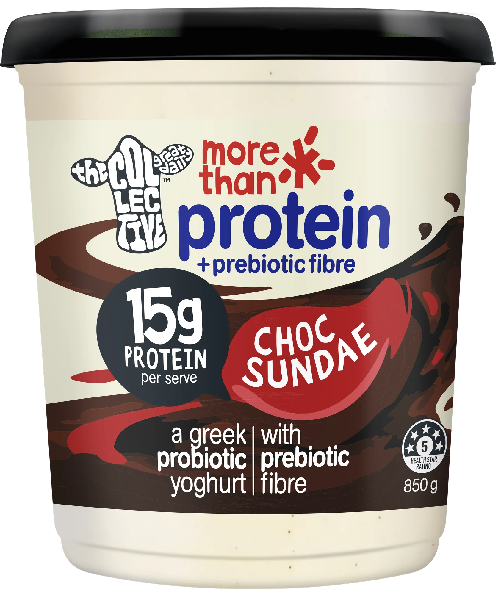 more than protein choc sundae tub