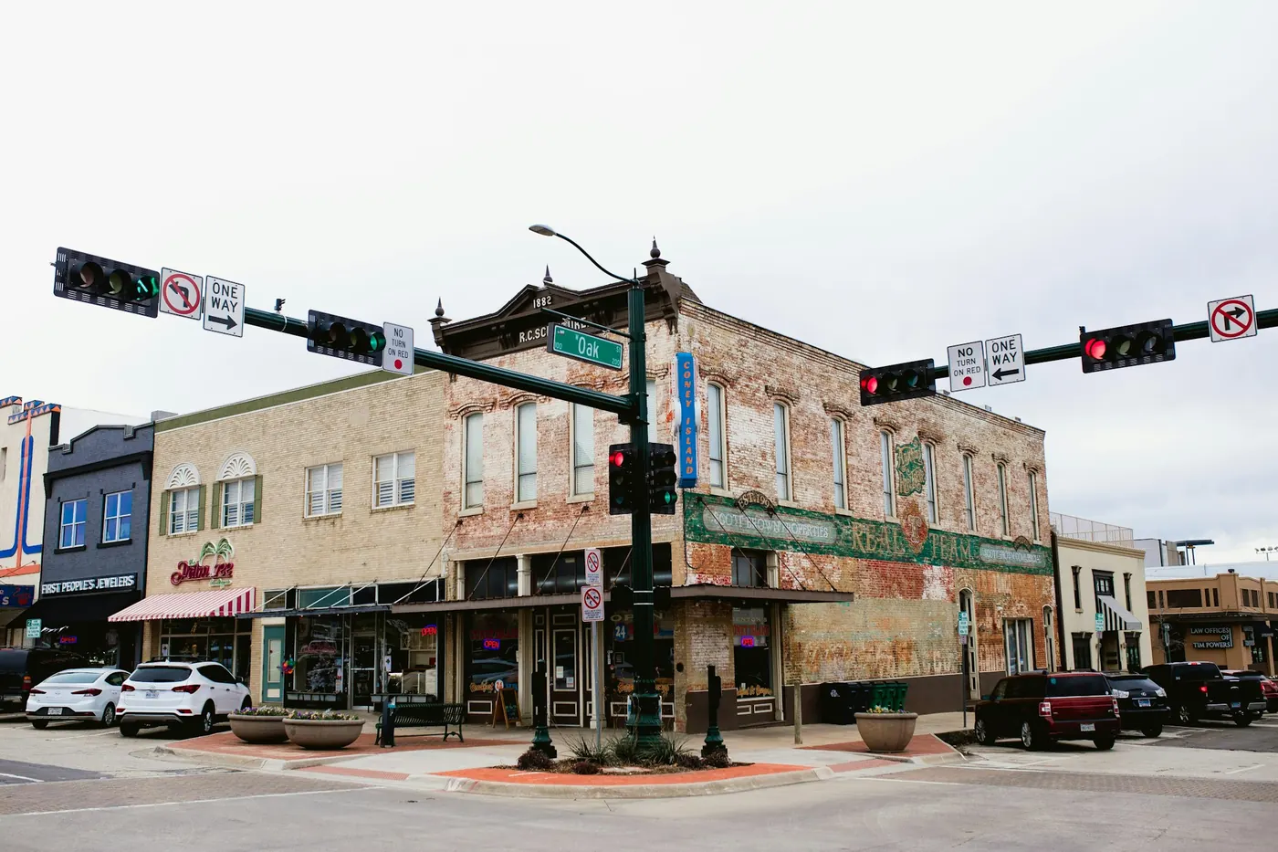 Downtown Denton square