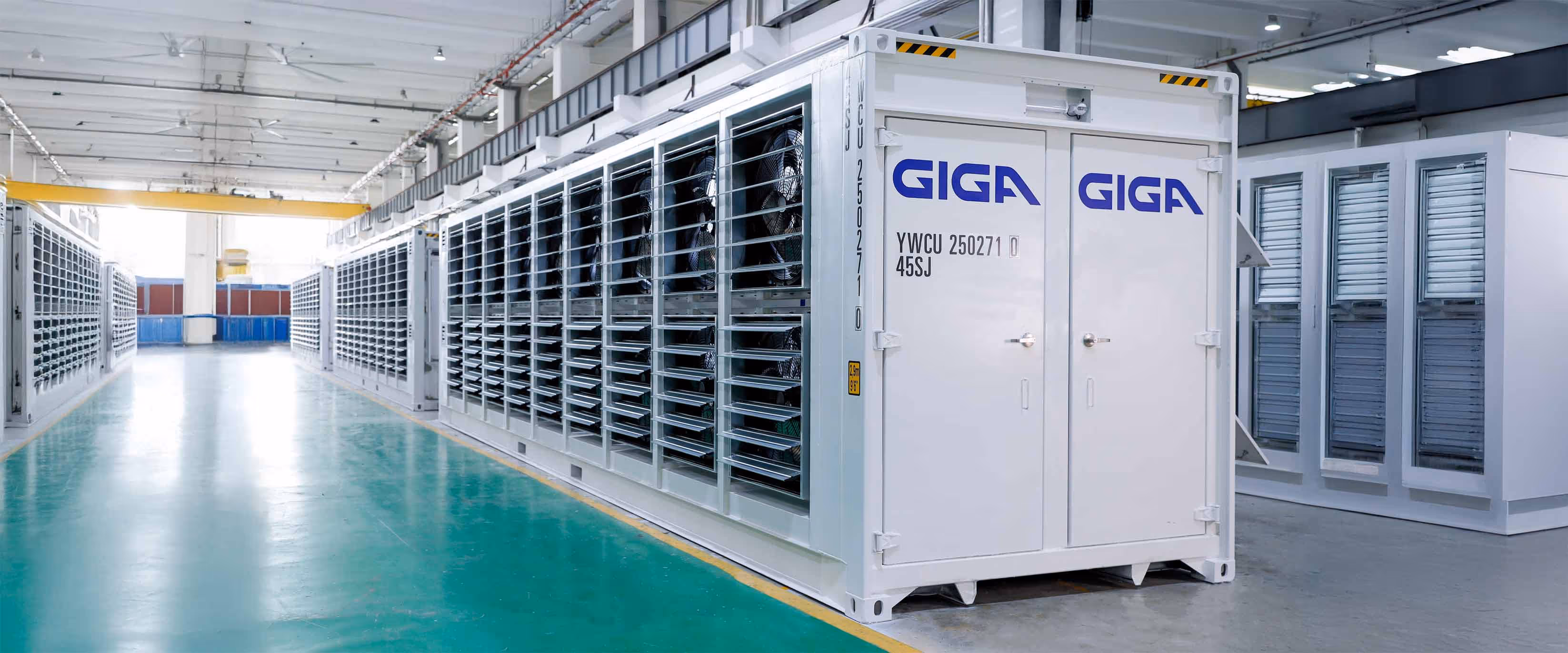 Giga Air Box bitcoin mining container