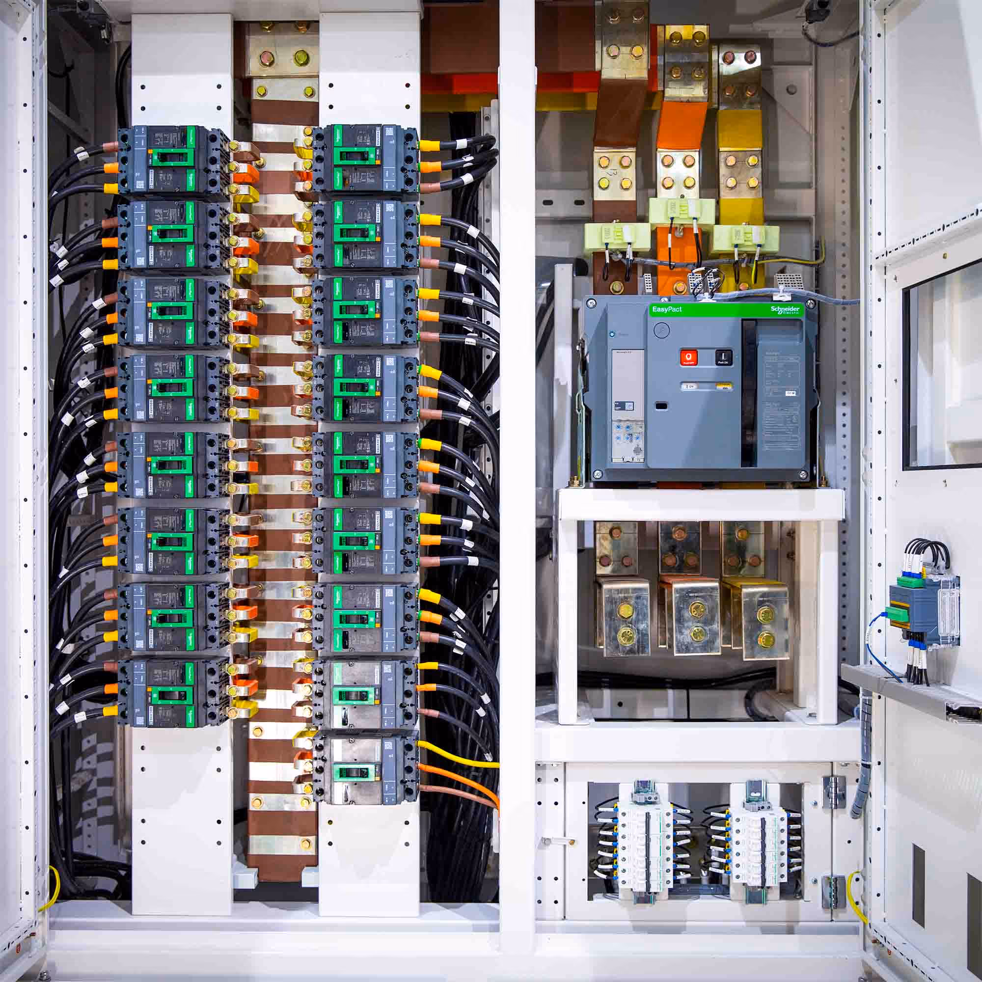 electrical components of Giga Box Air bitcoin mining container