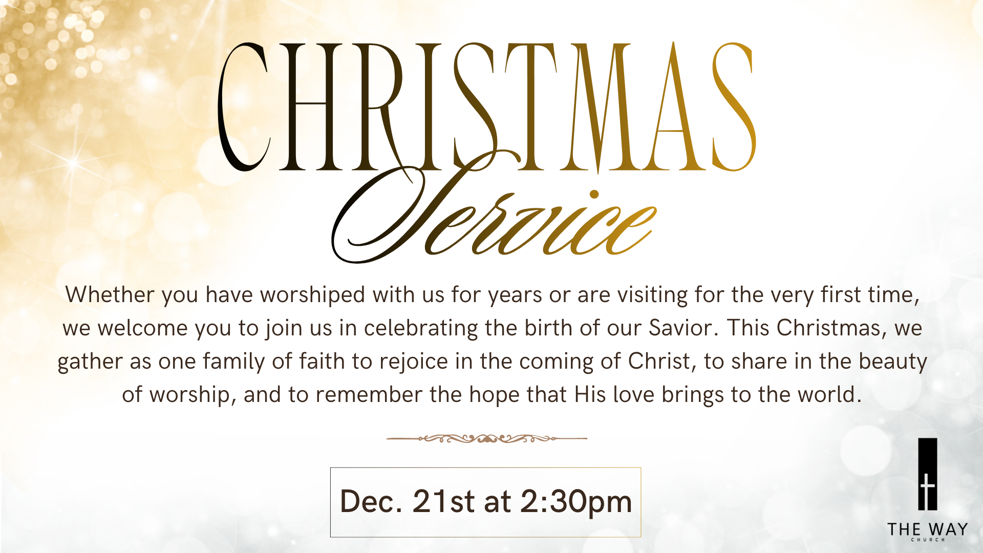 Christmas Service December 21, 2025