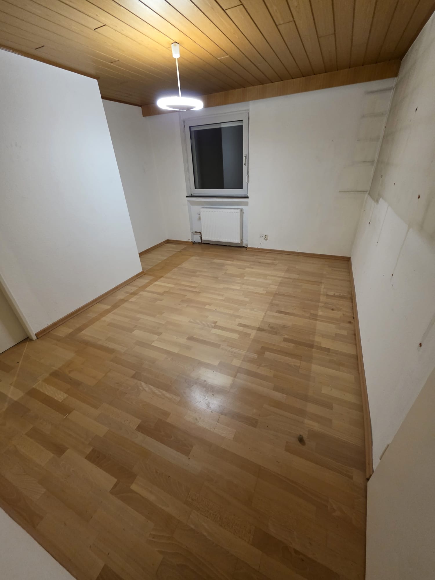 Raum nach der Entrümpelung