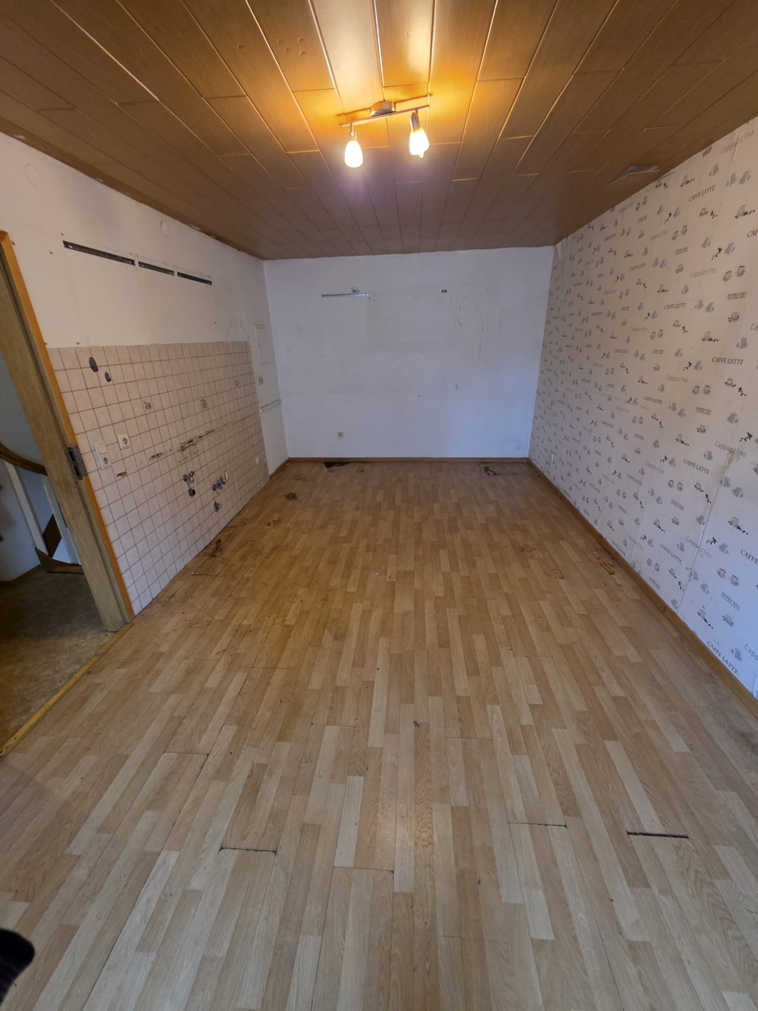 Raum nach der Entrümpelung