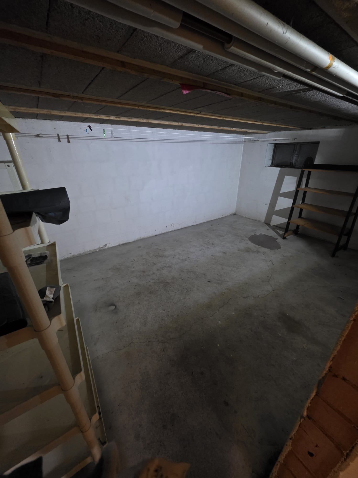 Raum nach der Entrümpelung