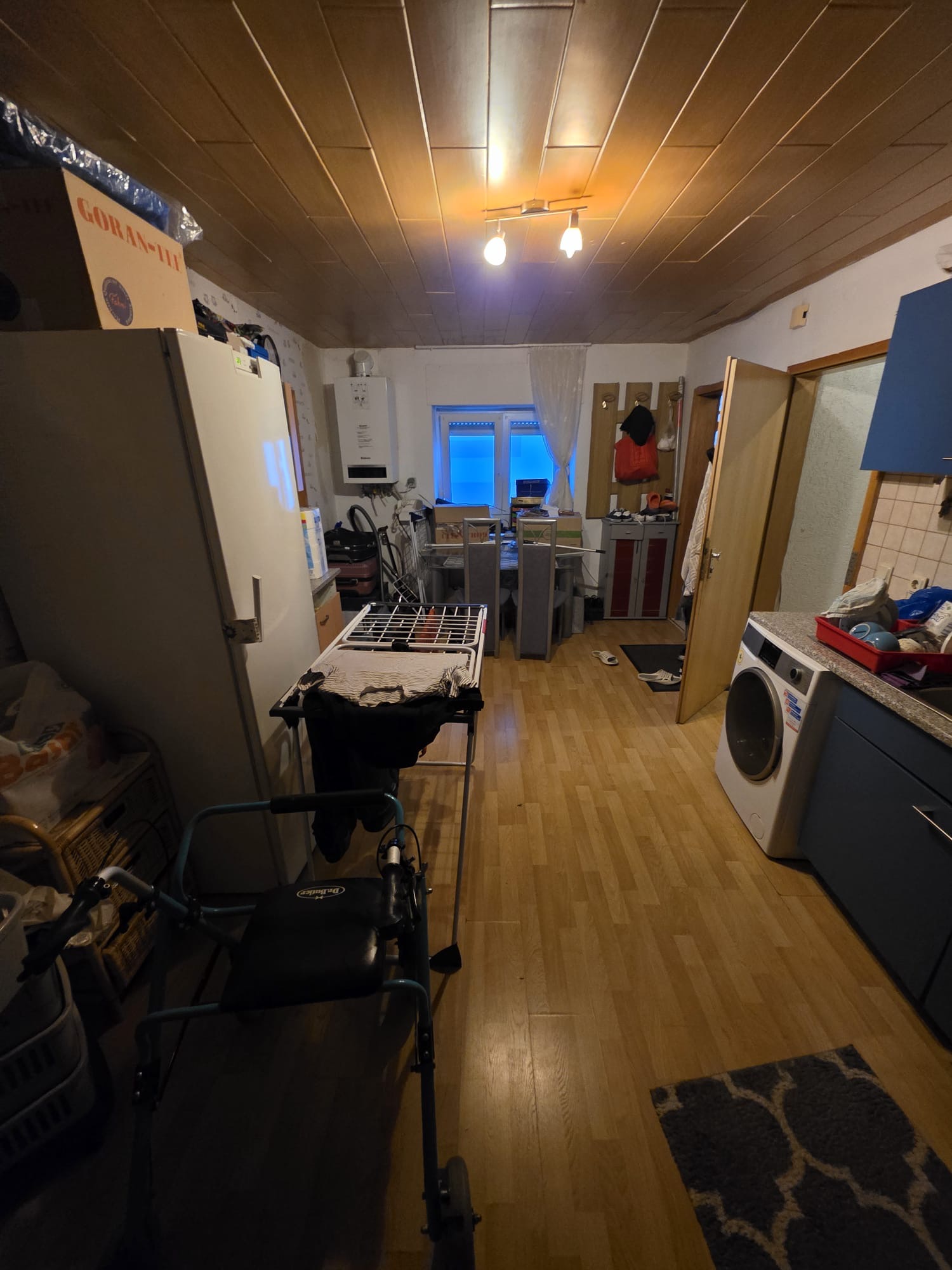 Raum vor der Entrümpelung