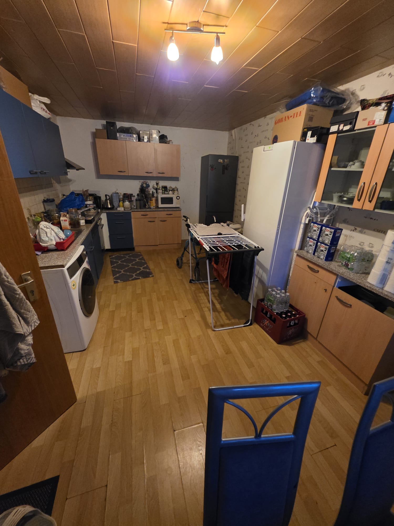 Raum vor der Entrümpelung