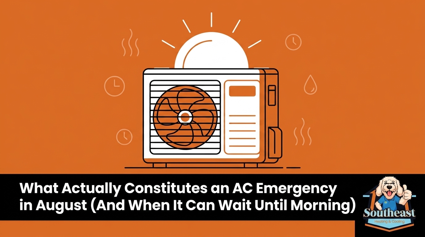 What Actually Constitutes an AC Emergency in August (And When It Can Wait Until Morning)