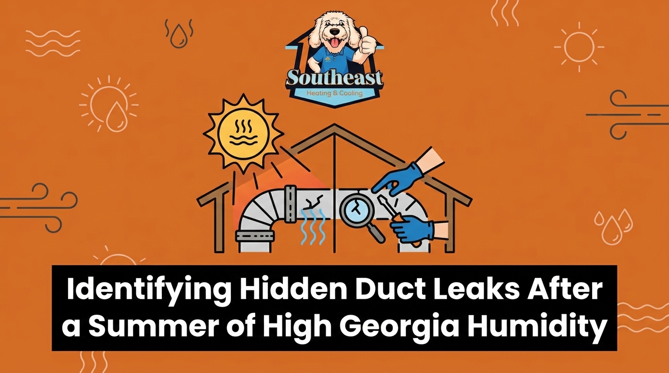 Identifying Hidden Duct Leaks After a Summer of High Georgia Humidity