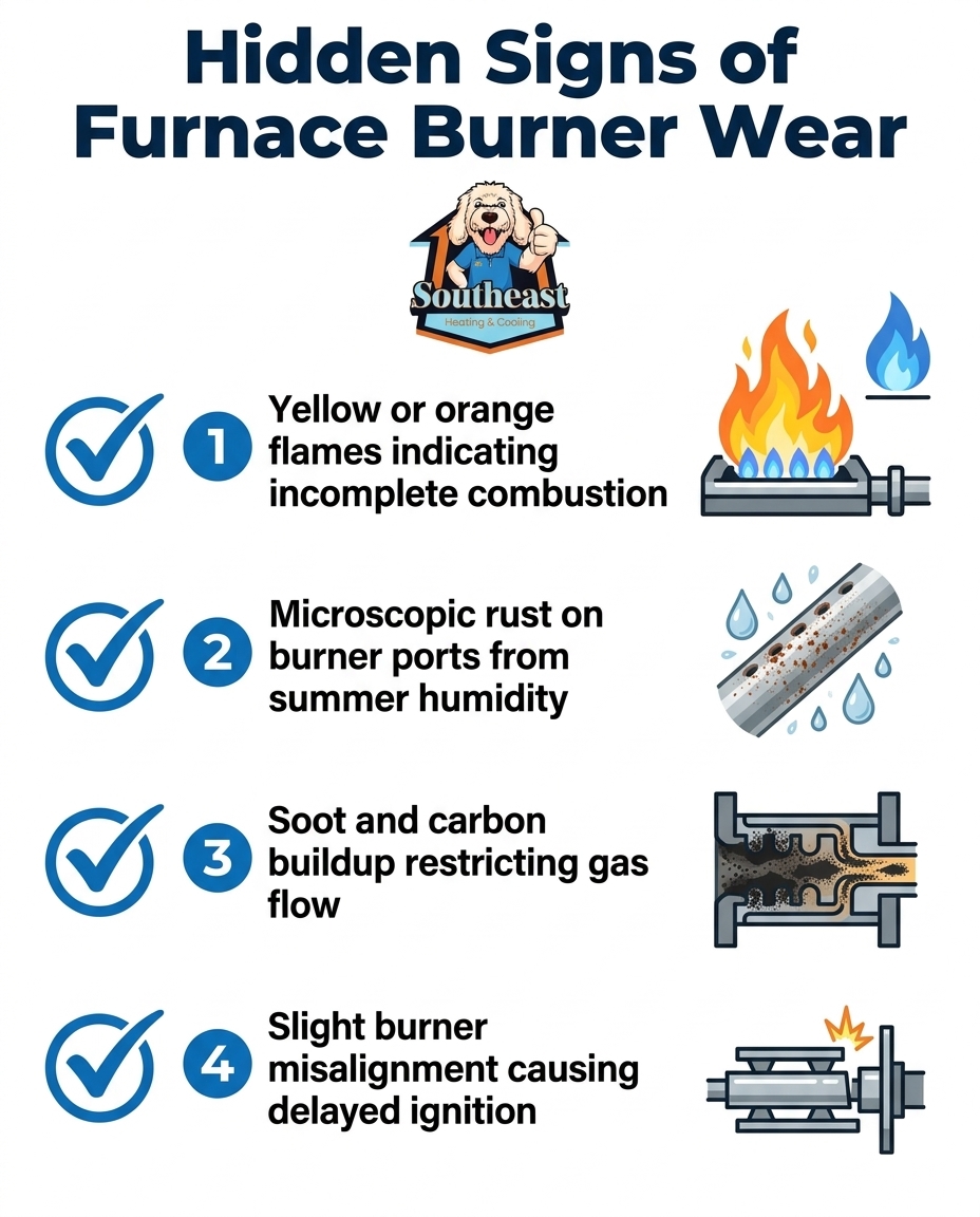 Hidden Signs of Furnace Burner Wear