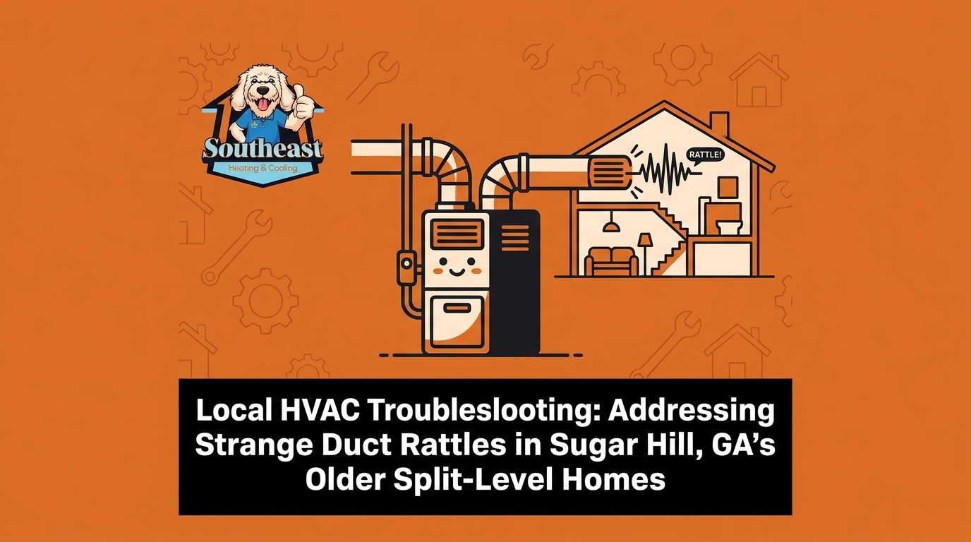 Addressing Strange Duct Rattles in Sugar Hill's Older Split-Level Homes