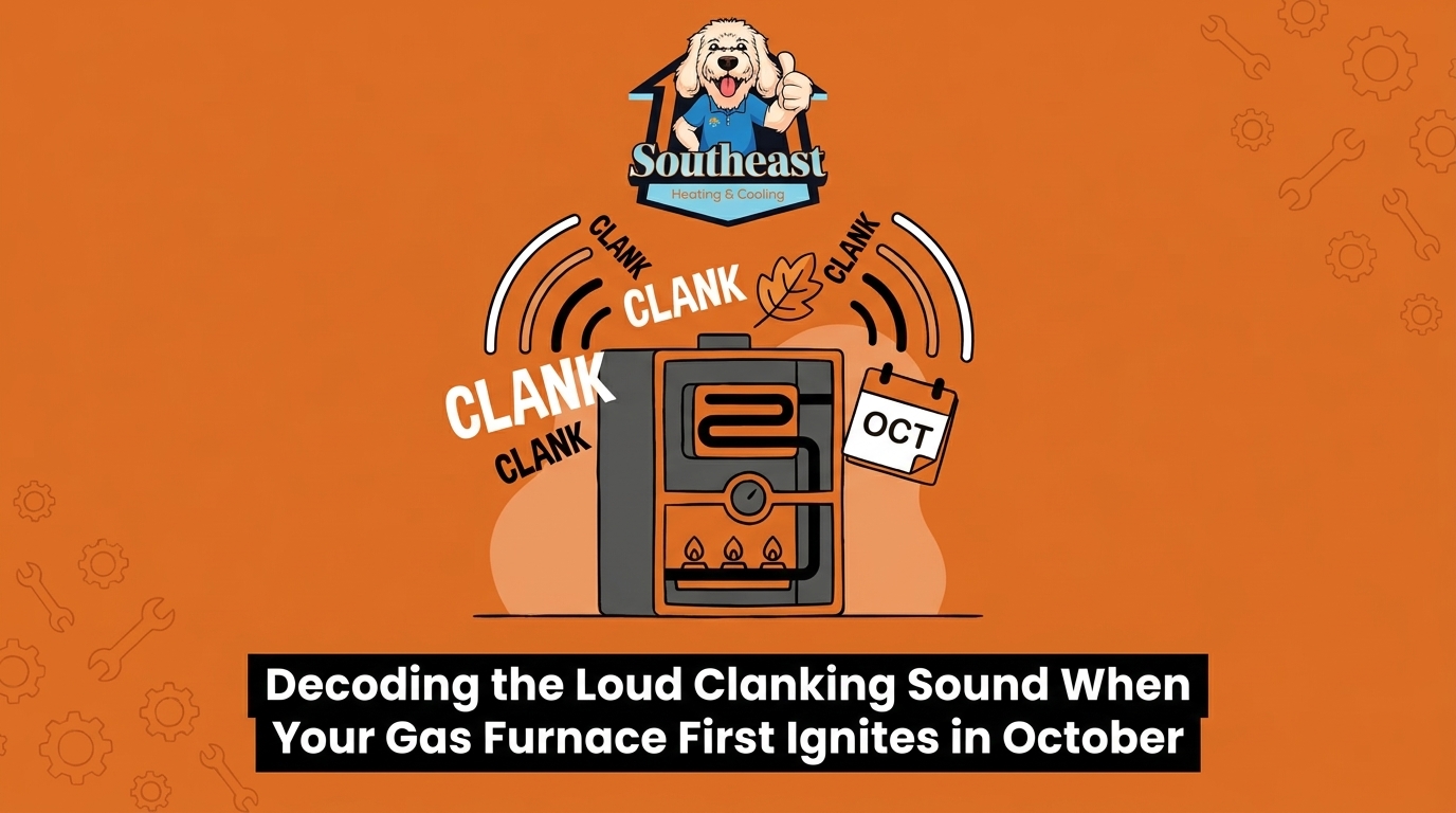 Decoding the Loud Clanking Sound When Your Gas Furnace First Ignites in October